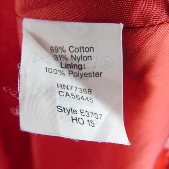 J. Crew Red Lace Short Sleeve Crew Neck A-Line Mini Dress Size 2 Small - Picture 4 of 5